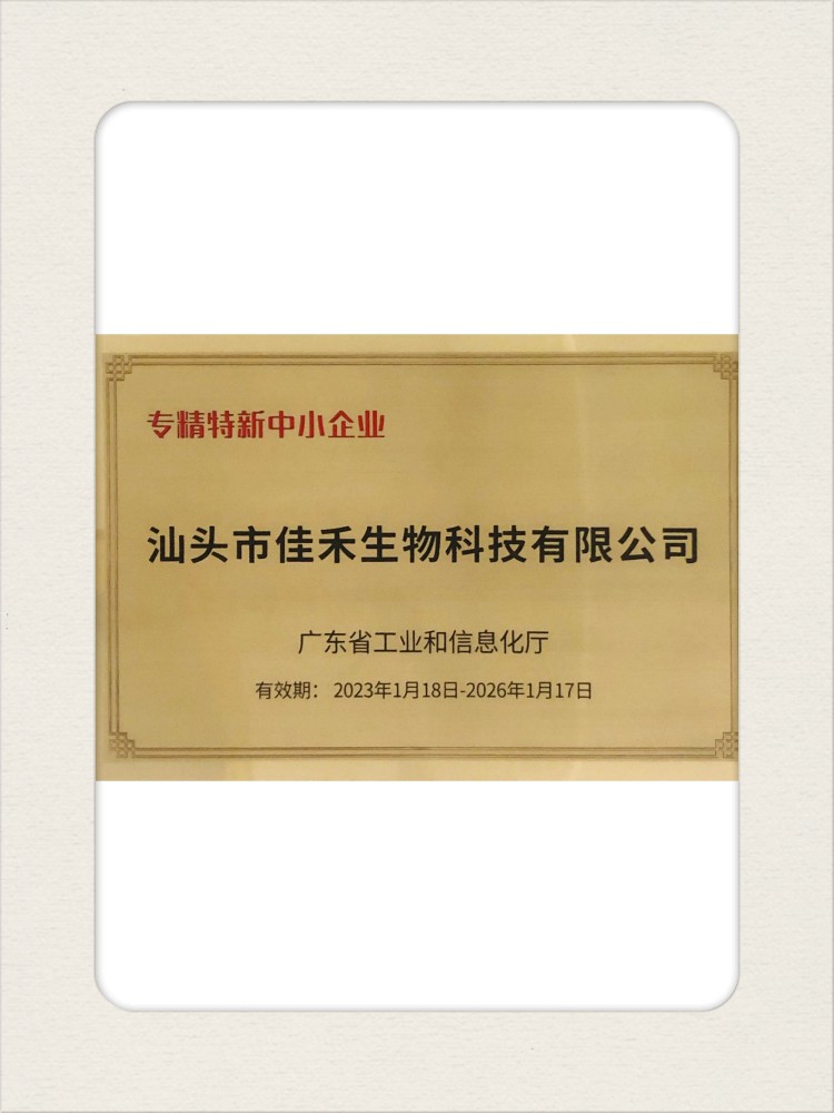 Specialized, Professional, Unique and New Enterprise【Shantou】